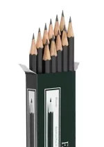 مداد مشکی فابرکاستل HB بسته 12عددی - Image 3