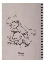 دفتر 100 برگ نقاشی رقعی سیمی کرفت الیپون 2941409